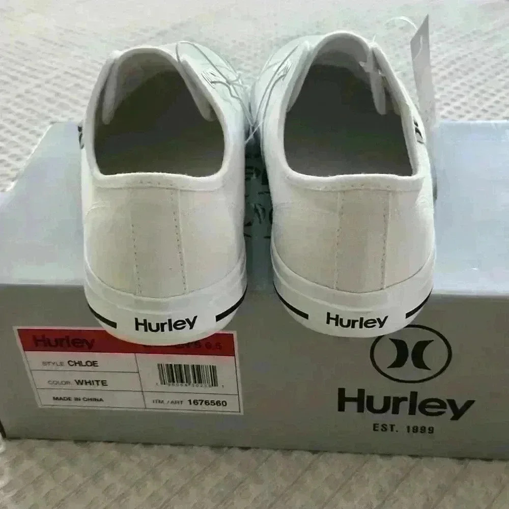 Hurley Slip-on Women's sneakers Classic Canvas NIB - Picture 6 of 9